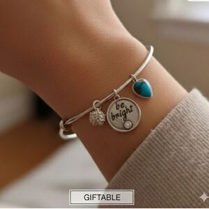 Silpada Sterling Silver Charm Bangle